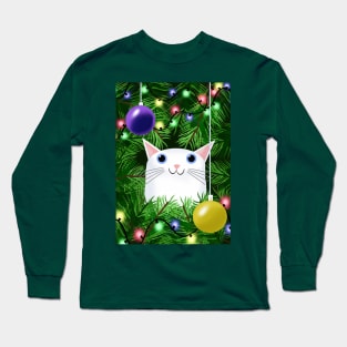 White Christmas Long Sleeve T-Shirt